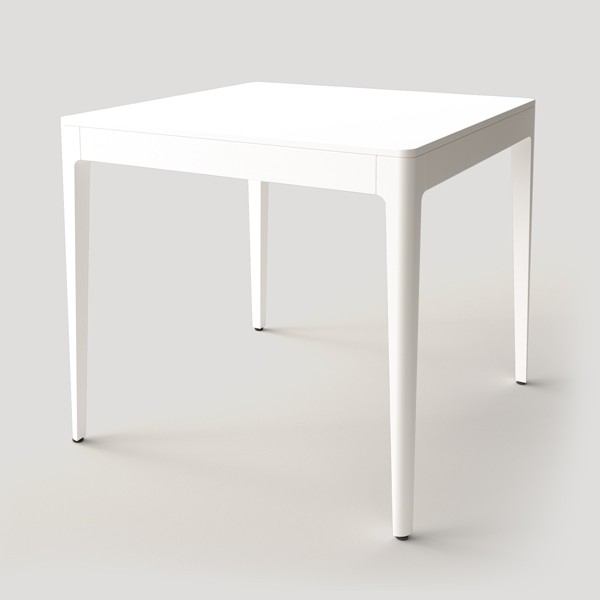 Обеденный стол, покраска 1 (ral 9003)