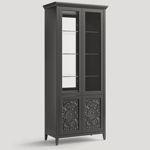 ВИТРИНА, фасад №2 «цветочный узор