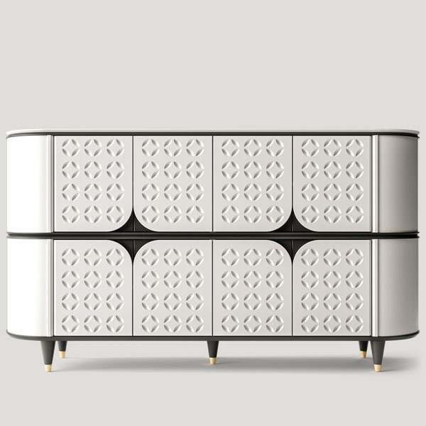 КОМОД БОЛЬШОЙ, фасад №3 «лепестки»