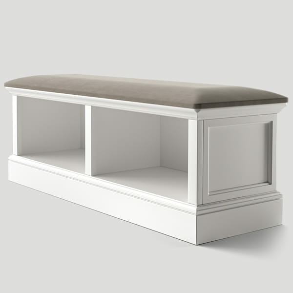 Банкетка средняя, фасад №1 «классика», ножки №2 